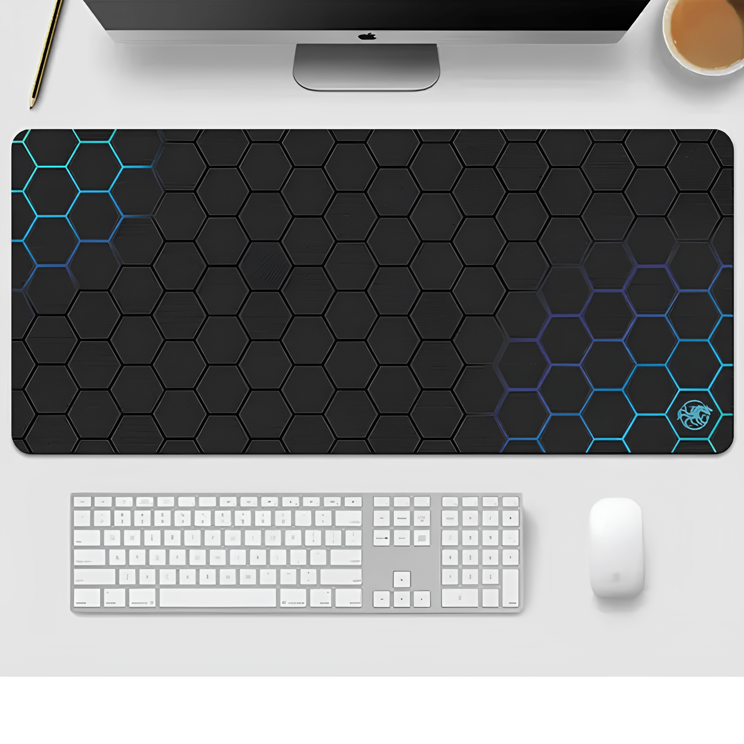 Mouse Pad Gamer Draxen DN43, 300x600x2mm, Base de Borracha Antiderrapante Mouse Pad Gamer Draxen DN43, 300x600x2mm, Base de Borracha Antiderrapante