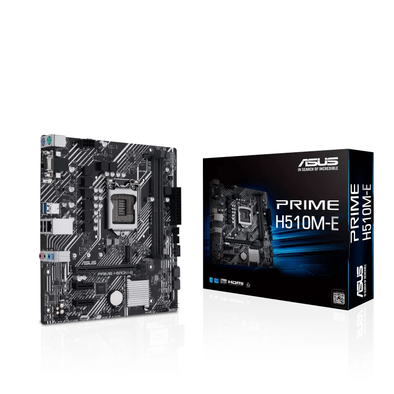 PLACA MAE LGA1200 PRIME H510M-E DDR4/VGA/DP/HDMI/M.2 - Conecta