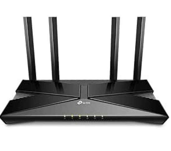 ROTEADOR WIRELESS GIGABIT WIFI 6 AX1800 XX230V Mesh Preto ROTEADOR WIRELESS GIGABIT WIFI 6 AX1800 XX230V Mesh Preto