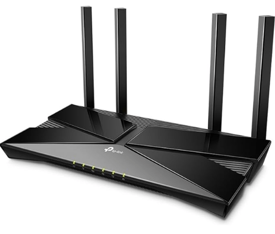 ROTEADOR WIRELESS GIGABIT WIFI 6 AX1800 XX230V Mesh Preto ROTEADOR WIRELESS GIGABIT WIFI 6 AX1800 XX230V Mesh Preto