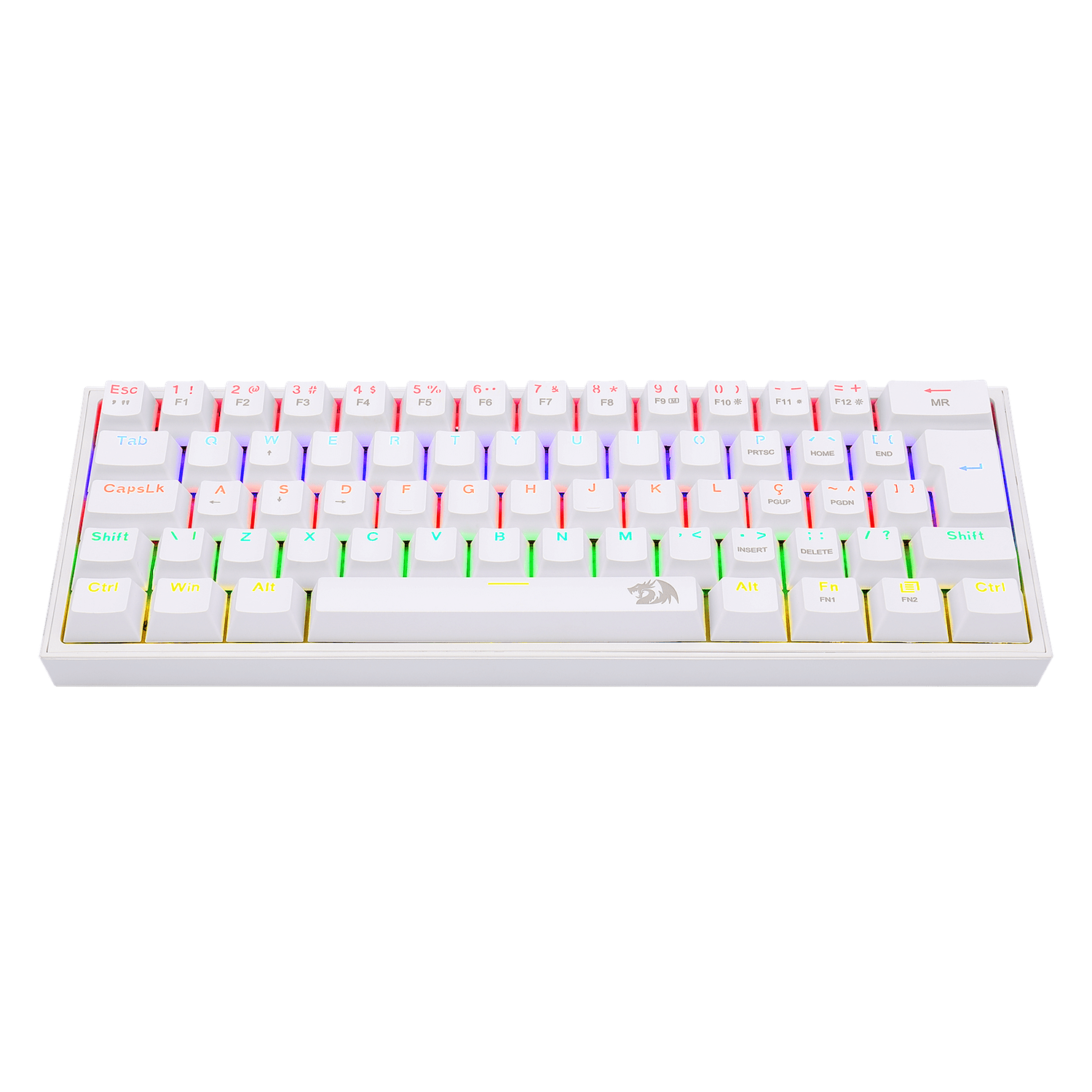 Teclado Zot Compacto Mecânico rgb Anti-Ghosting ABNT2 pcyes para