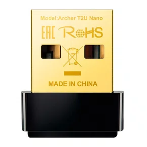 Adaptador Wireless USB AC600 Archer T2U Nano 2,4 GHz a 5 GHz - TP-LINK