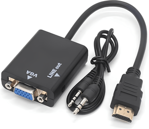 CABO CONVERSOR HDMI M X VGA FP2 ADP-HDMIVGA20BK