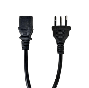 CABO DE ENERGIA MACHO X FEMEA 1,2M PRETO 40924