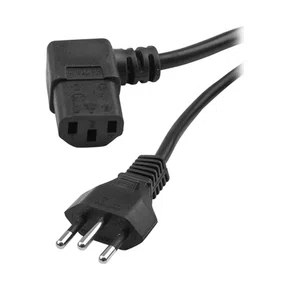 Cabo de Energia Tripolar 10A 90 1,5m Green Preto