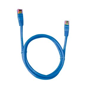 CABO DE REDE PATCH CORD CAT.5E 3M AZUL 1 GBPS (DRJ-45) 100 MHz