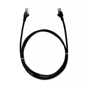 Cabo de Rede Patch Cord CAT6 5M Preto Plus Cable PC-ETH6U50BK