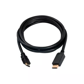 Cabo DisplayPort P/HDMI 1,8 Metros 4K 120Hz Preto