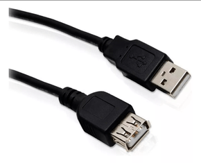 CABO EXTENSOR USB AM/AF 5M PC-USB5002 PRETO