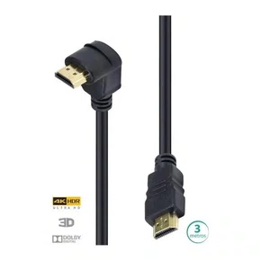 Cabo HDMI 2.0 4K 90º 3 Metros Vinik H2090-3