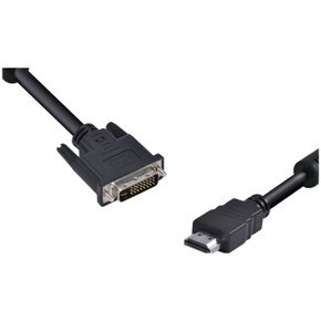 Cabo HDMI Macho Para DVI-D 24 +1 Pinos 2 Metros - Vinik