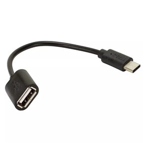 Adaptador OTG USB Tipo C Macho Para USB Fêmea 15cm CBUS0026 STORM