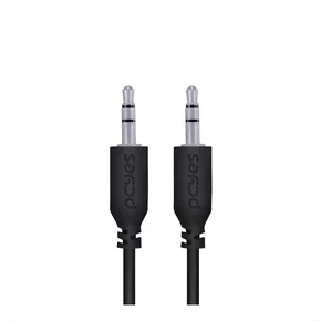 Cabo P2 3,5mm P/P2 3,5mm 2 m PCYES P35M-2 Preto