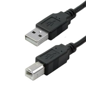 Cabo USB A/B 2.0 2 Metros 018-1403 PRETO - Chip Sce