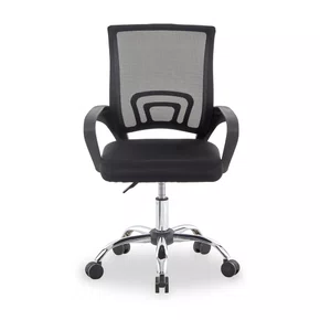 Cadeira de Escritório Giratória Executiva MaxOffice MOCH-LOW/BK Preta