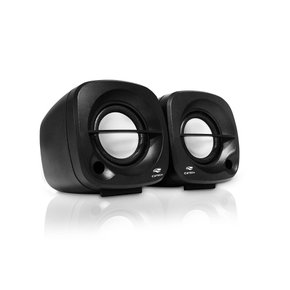 Caixa De Som Sp-303bk Speaker 2.0 P2 3,5mm Preto - C3Tech