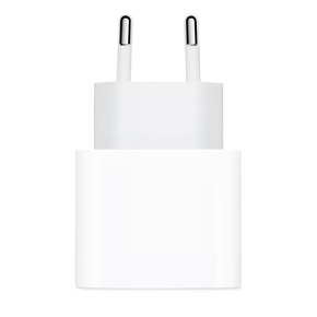 CARREGADOR COMPATIVEL IPHONE USB-C 20W S/CABO PREMIUM BRANCO