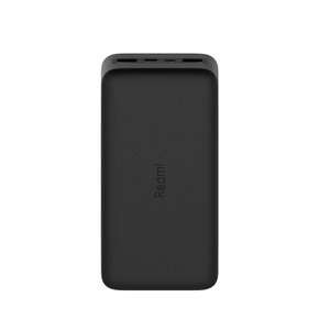Carregador Portátil 20000mAh Xiaomi Redmi Power Bank Preto