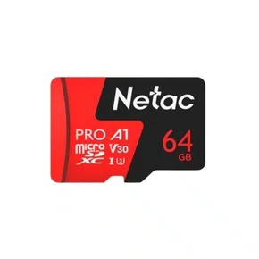 Cartão de Memória 64GB Micro SD P500 Extreme Pro c/ Adaptador Netac NT02P500PRO-064G-R