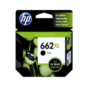 Cartucho HP Original 662XL CZ105AB Preto 6,5ML