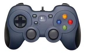 CONTROLE COM FIO USB 1,8M GAMEPAD F310 AZUL