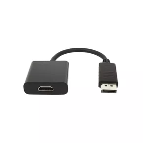 Conversor Adaptador DisplayPort para HDMI Fêmea Preto