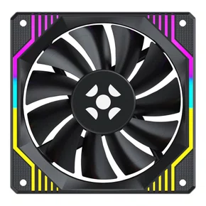 Cooler p/ Gabinete Fortrek Frosty Rainbow 120mm Preto