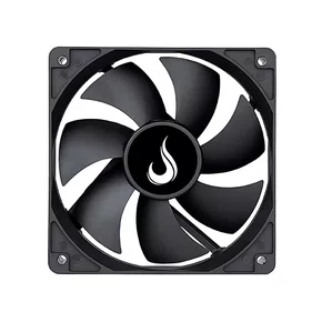 Cooler para Gabinete Rise Mode Black 120mm 1500RPM RM-BK-01-FB