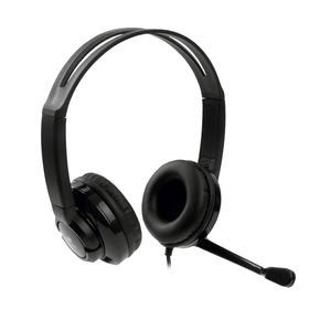 Headset PH-120BK, Conexão 2xP2 3,5mm, Cabo 1,8m, Microfone Integrado – Preto