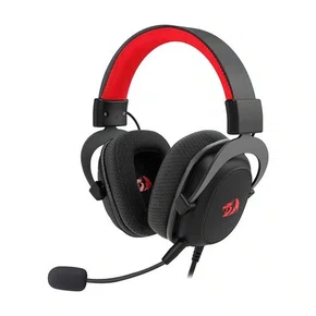Headset Gamer P3 Redragon Zeus Lite H510-LT Preto/Vermelho