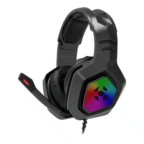 Headset Gamer P3 2,2M Fortrek Black Hawk RGB Preto 70530