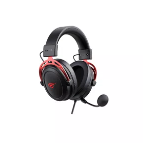 Headset Gamer P3 Havit H756D Preto/Vermelho