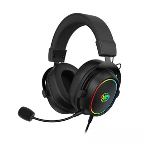 Headset Gamer USB 7.1 Draxen DN300 Preto RGB