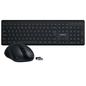 KIT TECLADO E MOUSE SEM FIO CSI50 PRETO