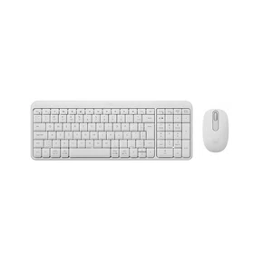 Kit Teclado e Mouse Sem Fio Logitech MK250 Branco