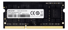 MEMORIA P/NOTEBOOK 4GB DDR3 1600MHZ 1.35V HSC304S16Z1