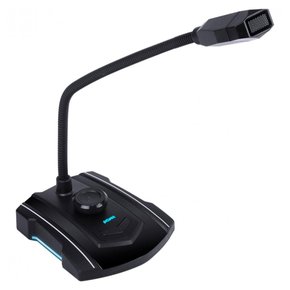 Microfone Gamer Streamer Vox Sh-01u Omnidirecional Preto - Pcyes