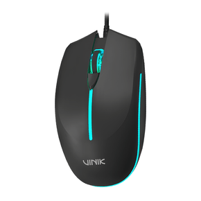 Mouse Gamer USB Fortrek Skill MGSKRGB, 1200 DPI, Iluminação RGB – Preto