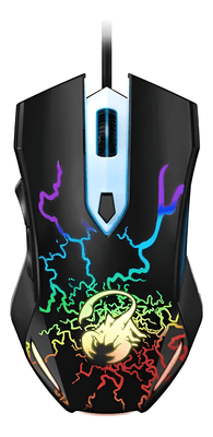 MOUSE GAMER USB 2000DPI SCORPION SPEAR RGB