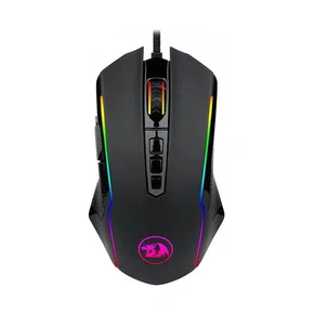 Mouse Gamer USB 4000DPI 9 Botões Redragon Ranger Basic M910-K RGB Preto