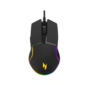 Mouse Gamer USB 6400 DPI Acer Nitro Gaming NMW101 RGB Preto