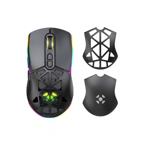 Mouse Gamer Wireless Fortrek 16000dpi Striker Air Preto