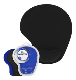 Mouse Pad MBTech com Apoio de Pulso em Gel GB54200 – Preto ou Azul