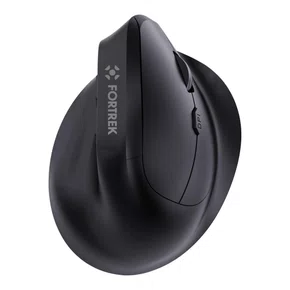 Mouse Sem Fio Ergonômico Vertical Fortrek MERG15 Preto