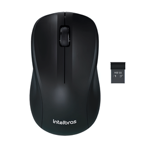 MOUSE SEM FIO USB 1600DPI MSI55 4290023 PRETO
