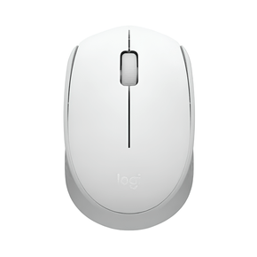 Mouse Sem Fio Logitech M170, 2.4GHz, 1000 DPI, com Pilha - Branco