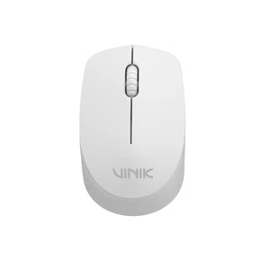 Mouse USB Sem Fio 1200 DPI Feather Vinik VF110 Branco