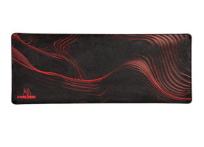 MOUSEPAD GAMER 600X300MMX3MM KE-MP1013 PRETO/VERM