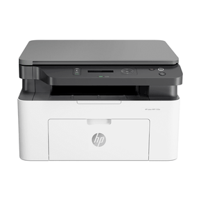 Impressora HP LaserJet MFP 135W, Laser, Mono, 127V, Wi-fi, Branco e preto