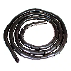 Organizador de Cabos Espiral Storm 1M Preto ORCB0006